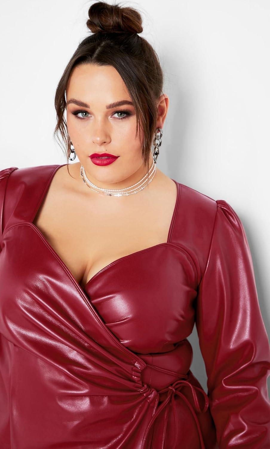 image:imageCity Chic Womens DressCindyTrue Red
