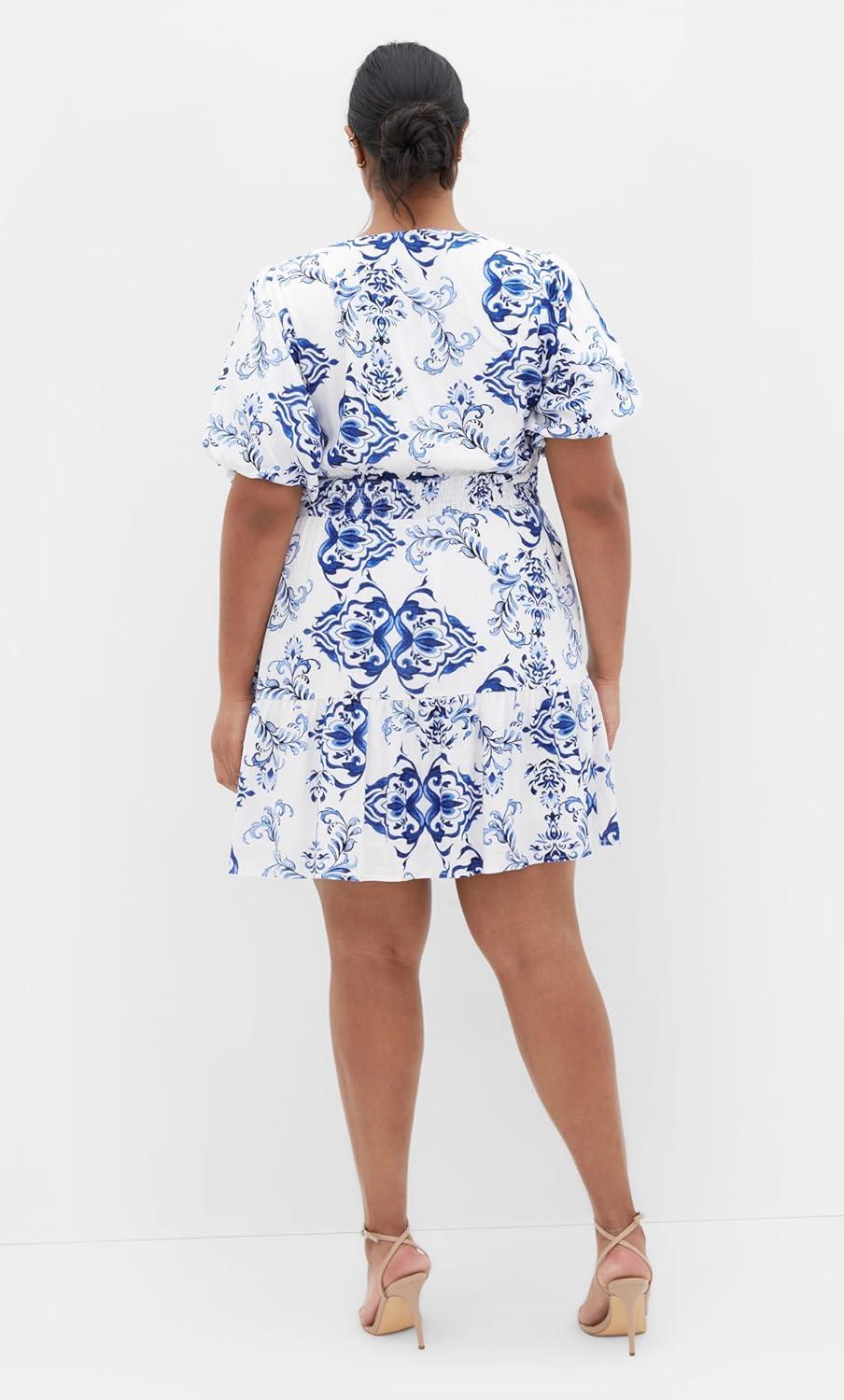 image:imageCity Chic Womens DressWinslow PrintWillow Brd