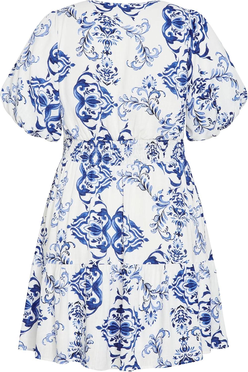 image:imageCity Chic Womens DressWinslow PrintWillow Brd
