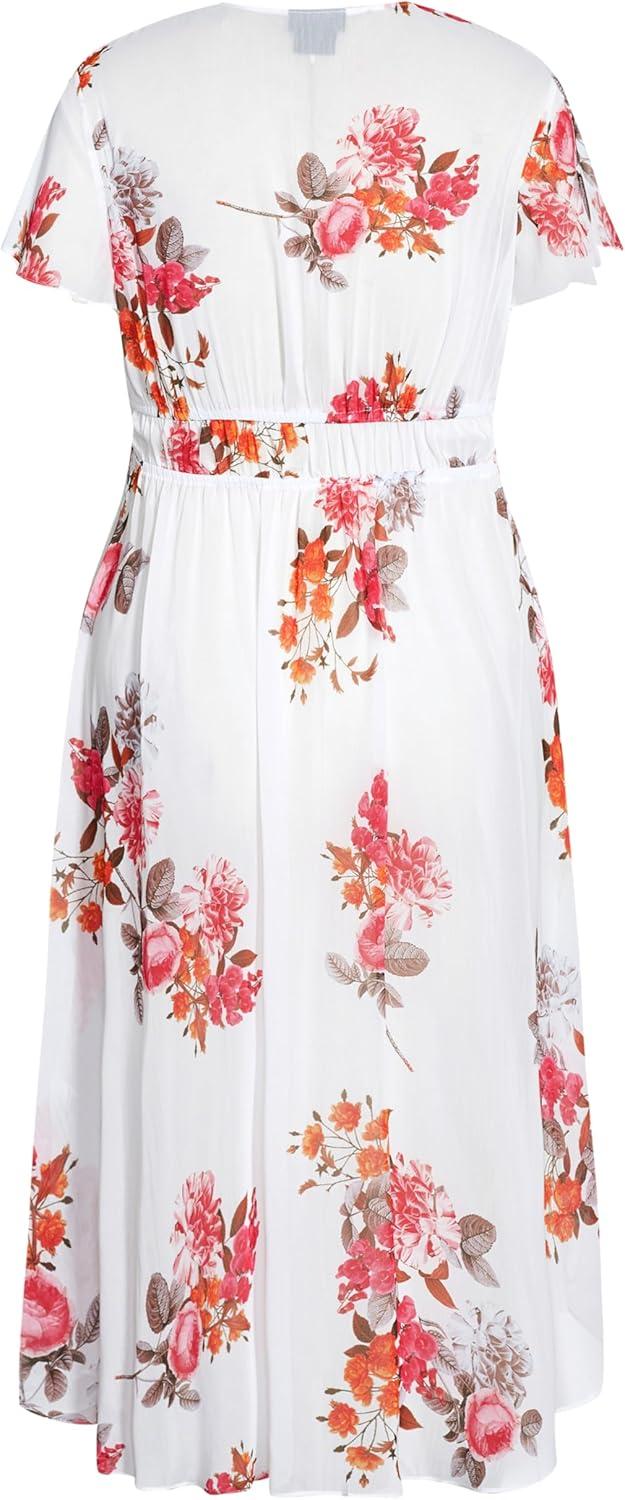 image:imageCity Chic Womens JacketFloral CrushIvory Fl Crush