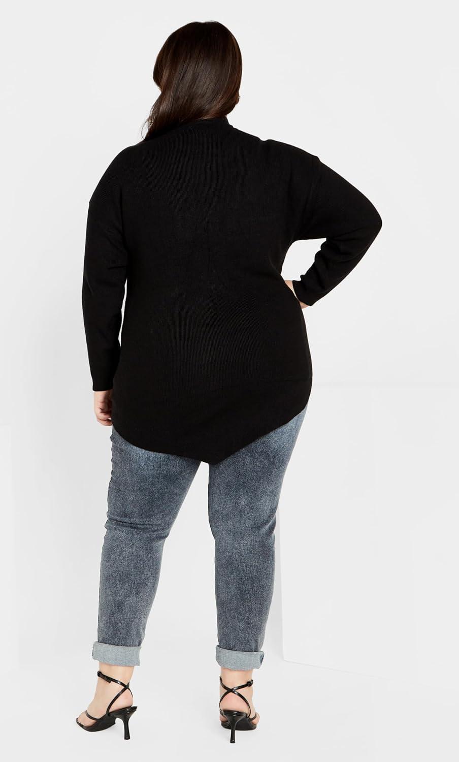 image:imageCity Chic Womens Madison SweaterBlack
