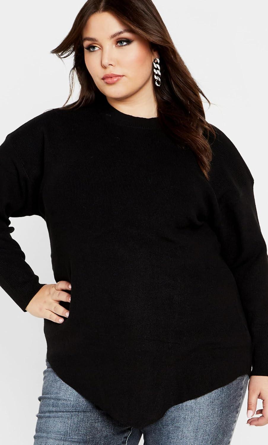 image:imageCity Chic Womens Madison SweaterBlack