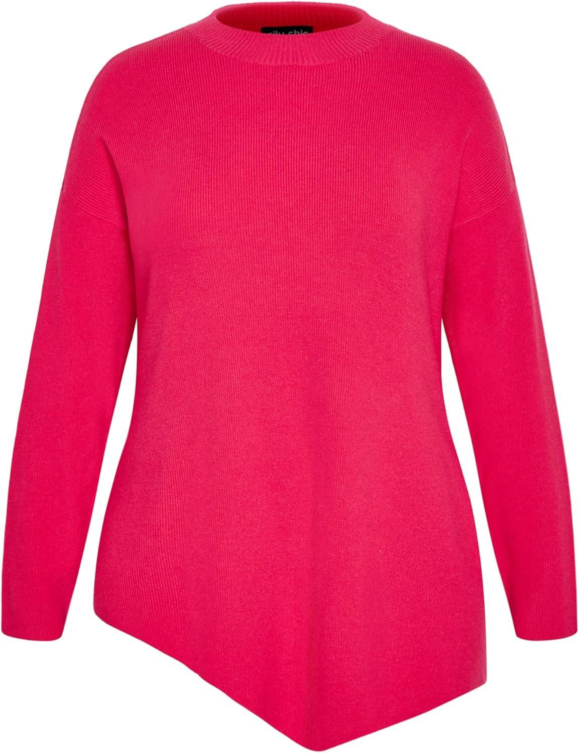 image:imageCity Chic Womens Madison SweaterRaspberry
