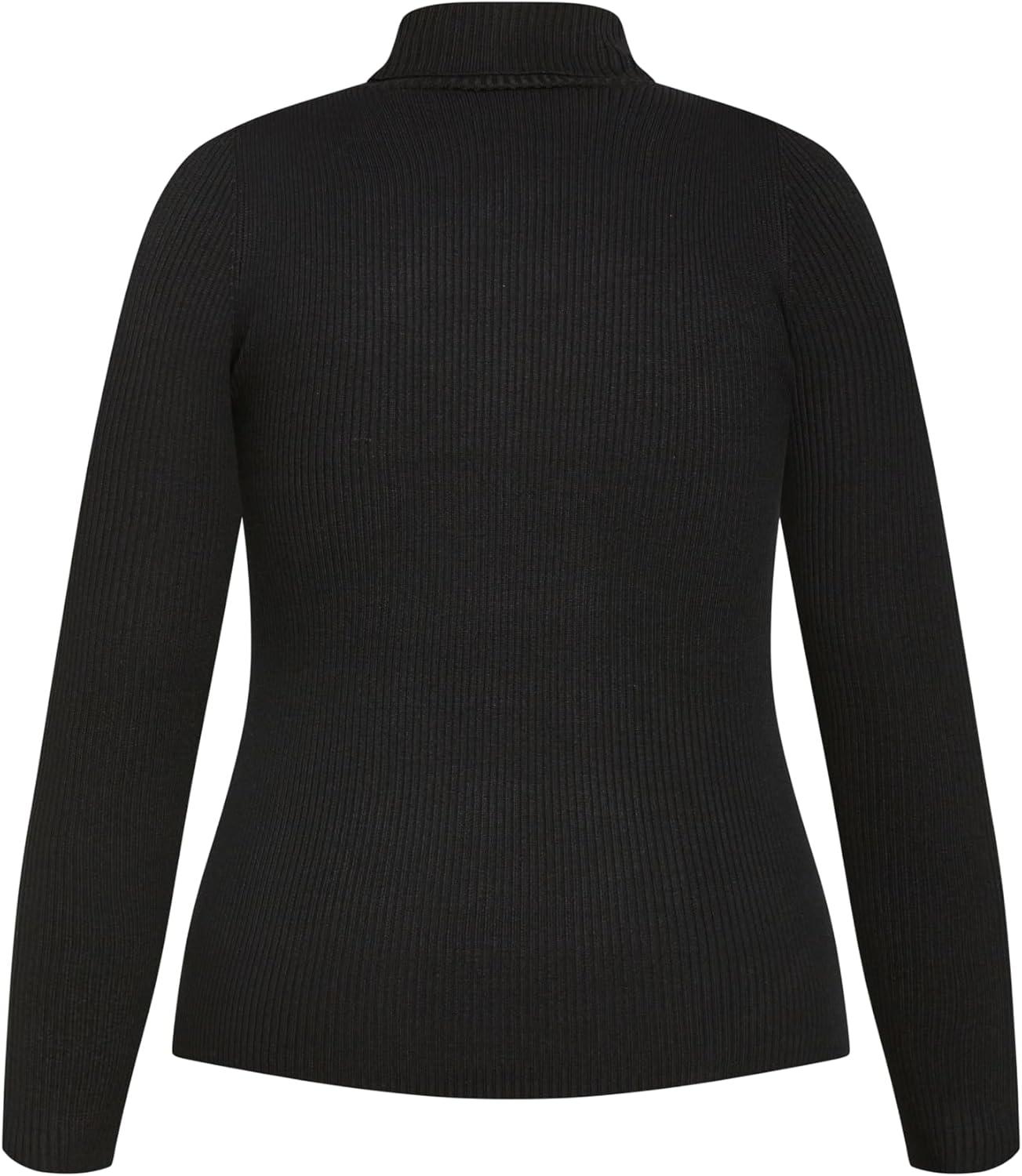 image:imageCity Chic Womens Mia SweaterBlack