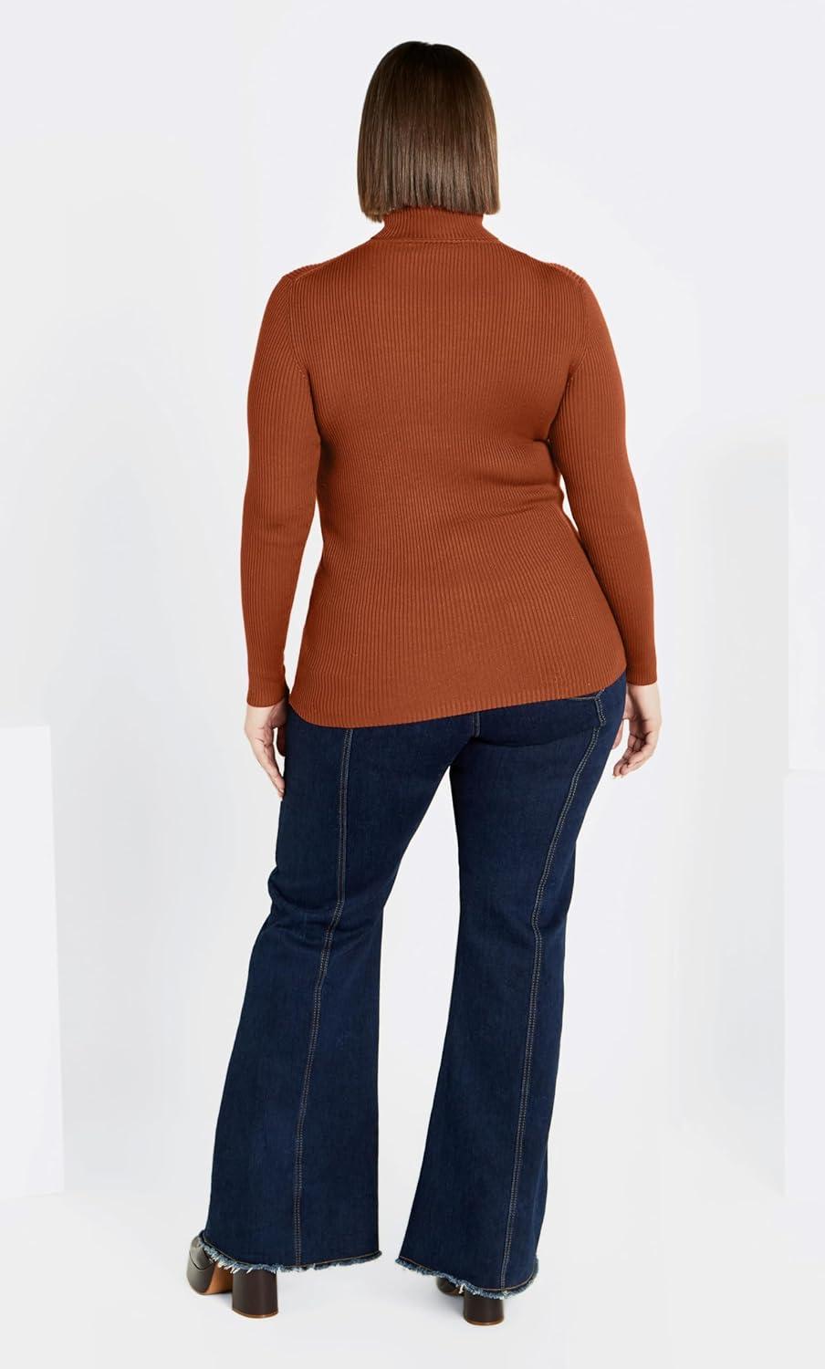 image:imageCity Chic Womens Mia SweaterToffee