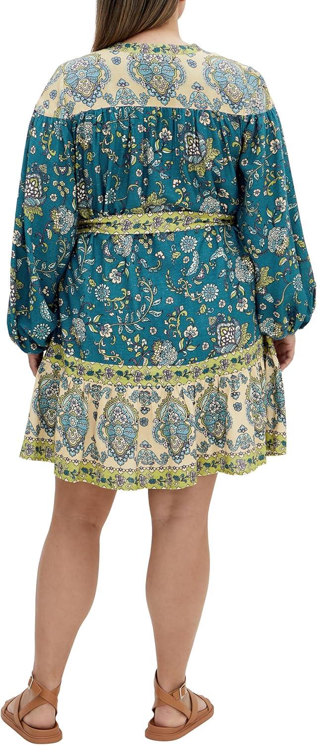 image:imageCity Chic Womens Mysteria Mini DressFrench Blue Mystic