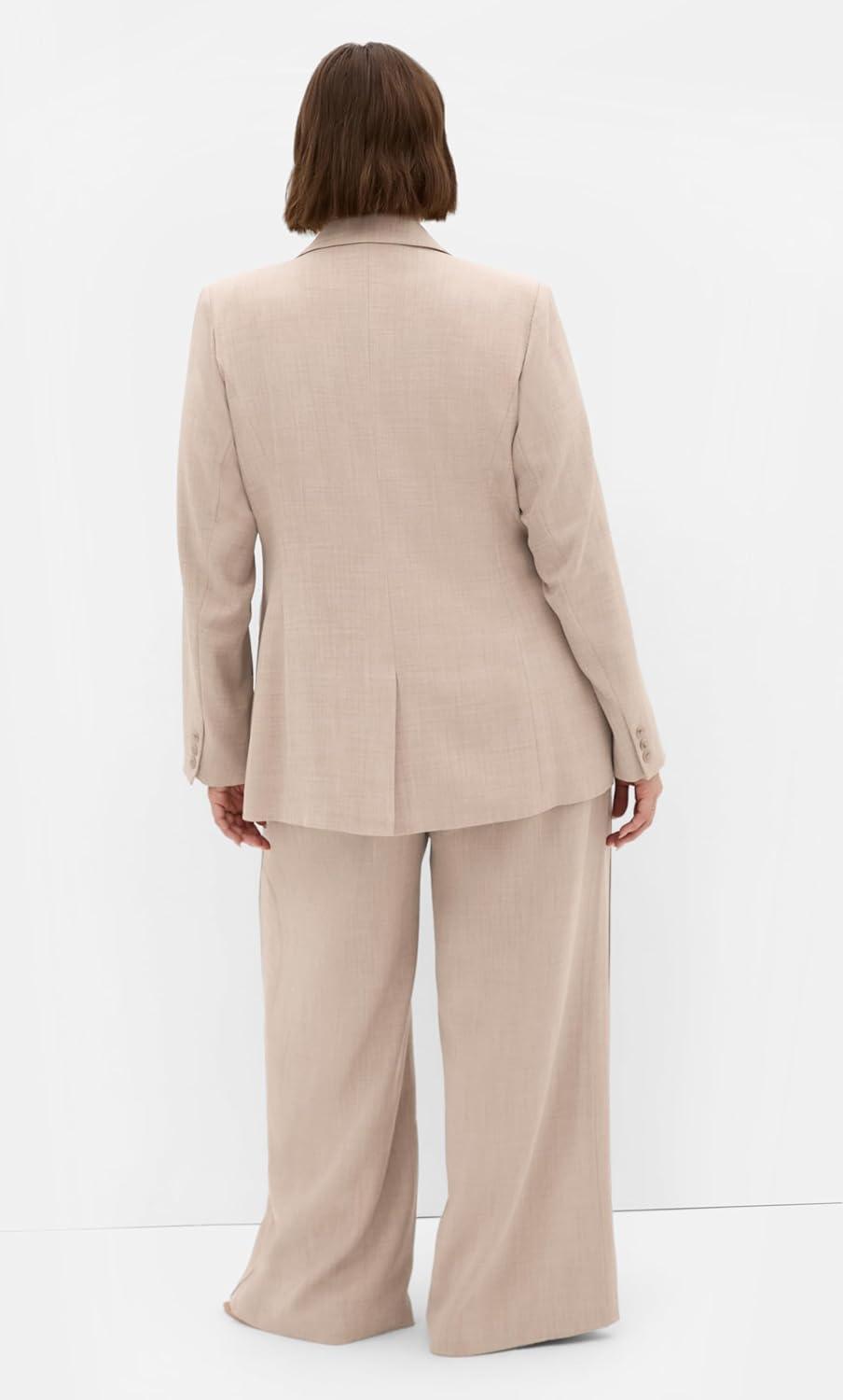 image:imageCity Chic Womens Plus Size Blazer BlakelyLatte
