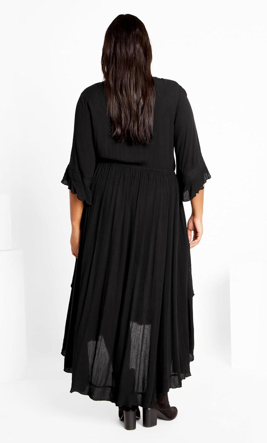 image:imageCity Chic Womens Plus Size Cadence DressBlack