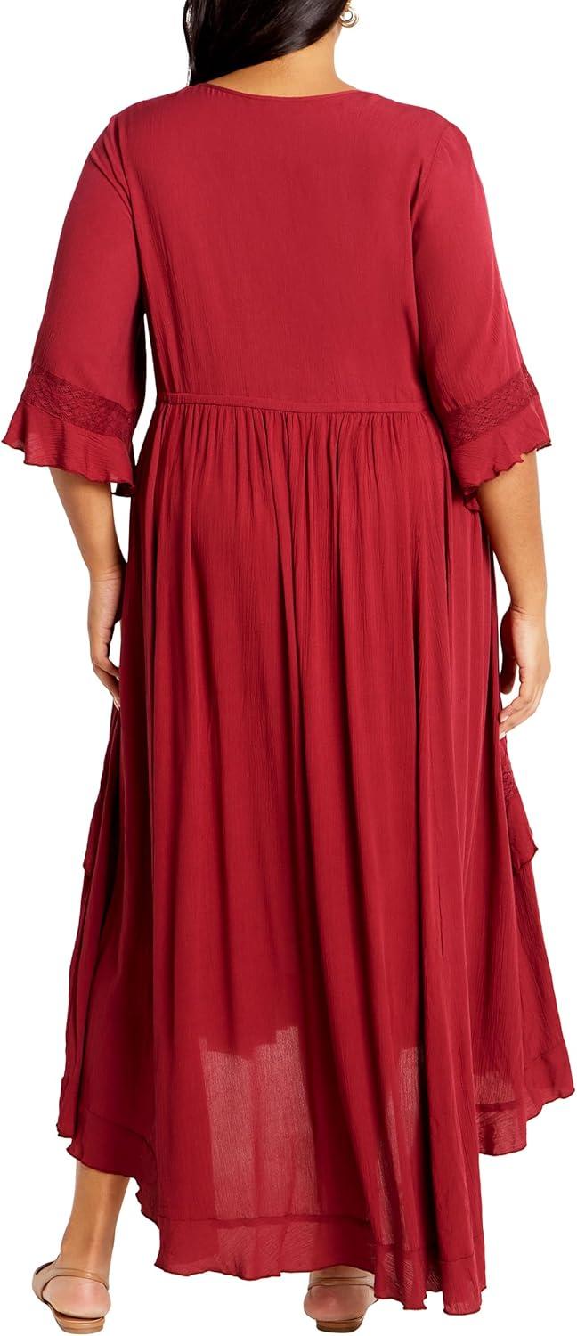 image:imageCity Chic Womens Plus Size Cadence DressShiraz