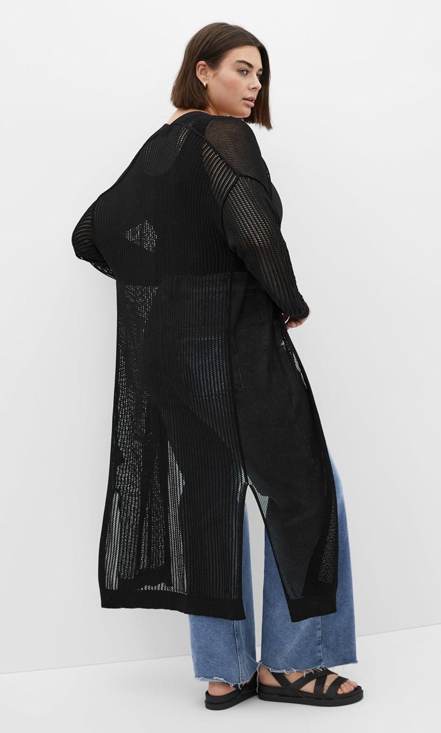 image:imageCity Chic Womens Plus Size Cardigan GigiBlack
