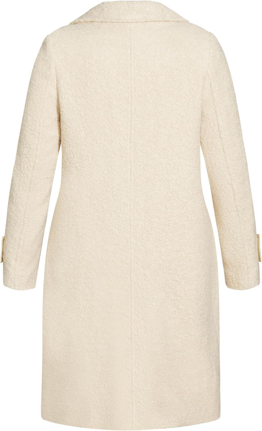 image:imageCity Chic Womens Plus Size Coat EllaBuff