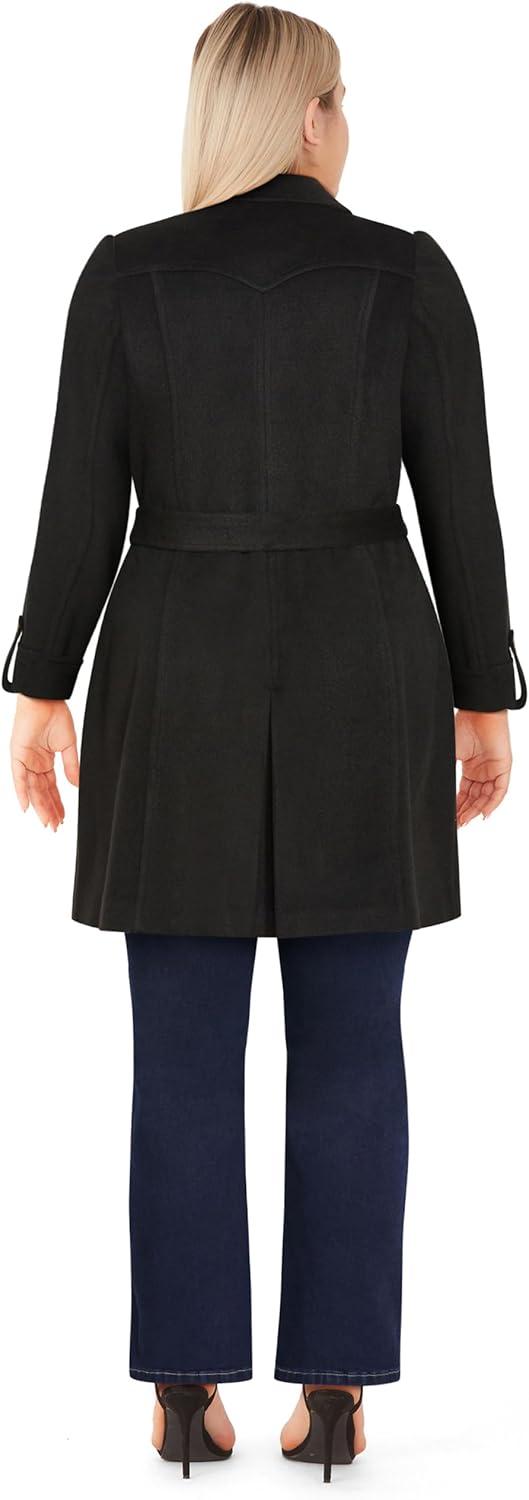 image:imageCity Chic Womens Plus Size Coat MaggieBlack