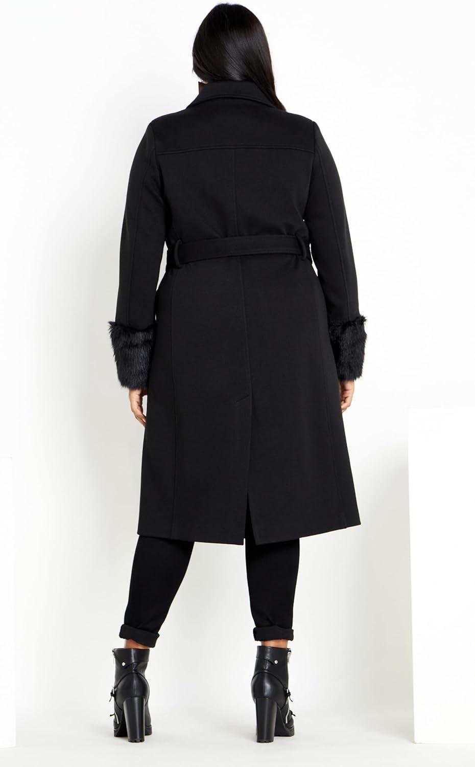 image:imageCity Chic Womens Plus Size CoatPenelope