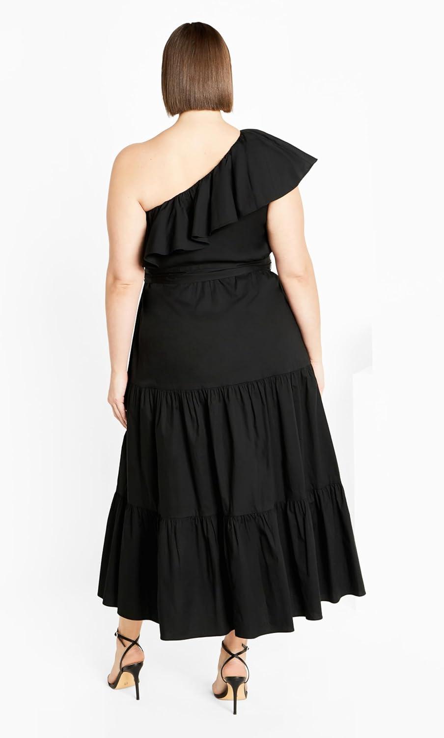 image:imageCity Chic Womens Plus Size Cocktail Dress FarrahBlack