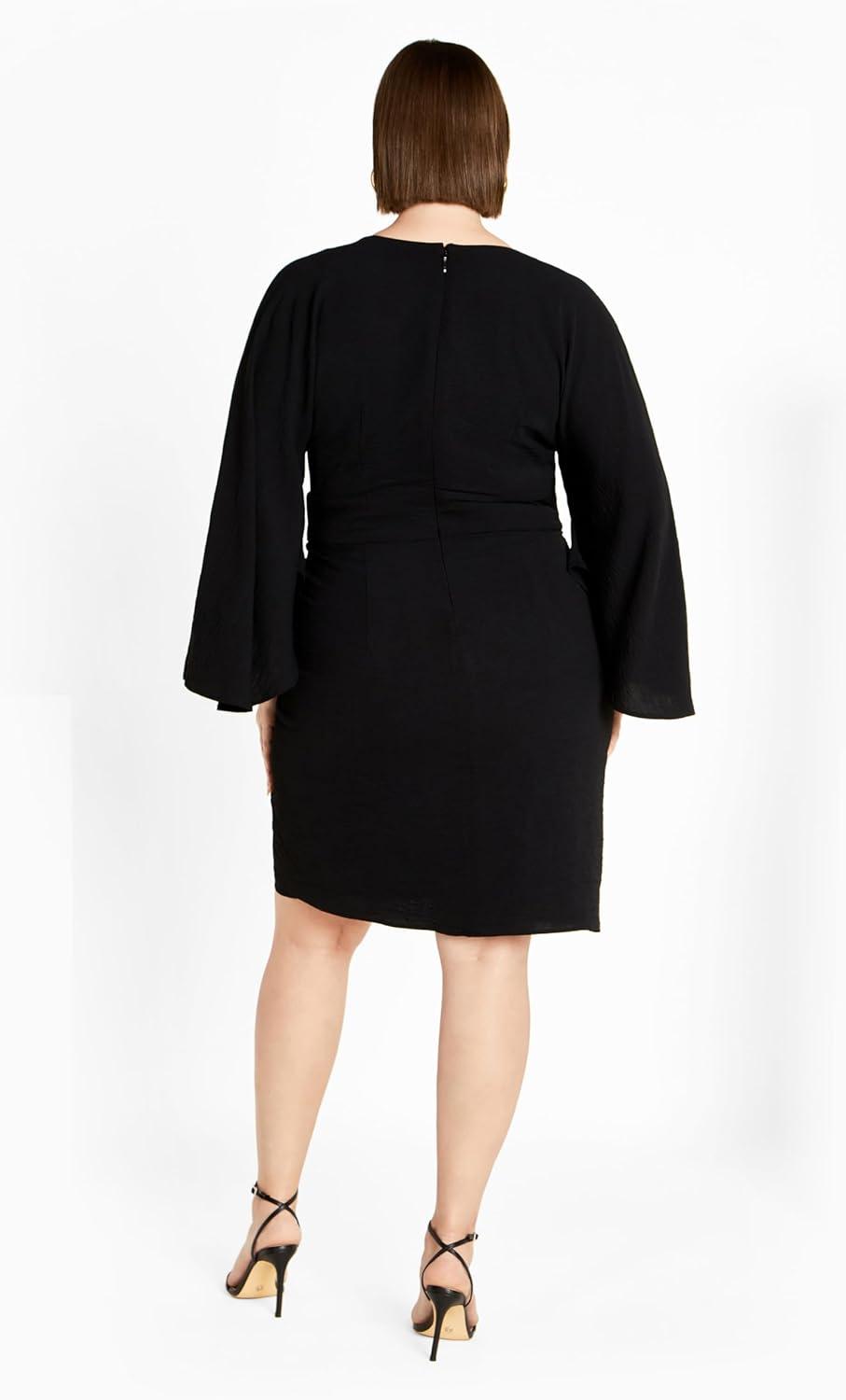 image:imageCity Chic Womens Plus Size Cocktail Dress MalaniBlack
