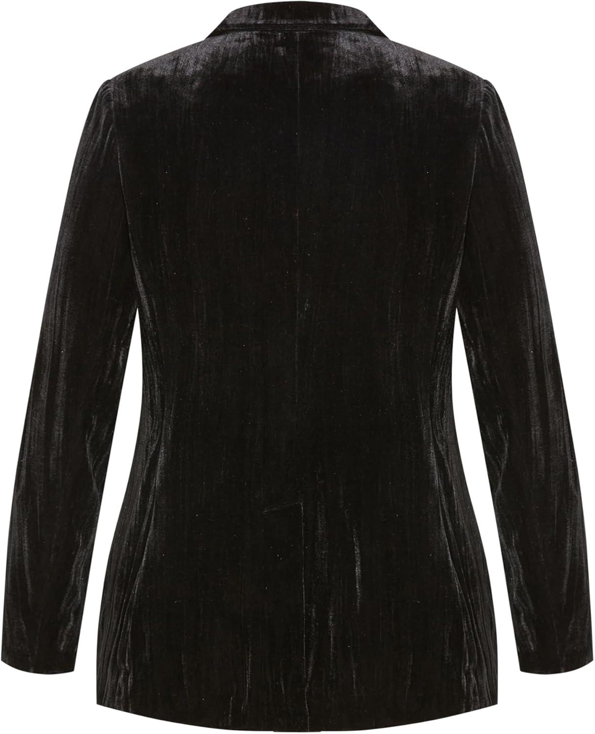 image:imageCity Chic Womens Plus Size Crushed JacketBlack