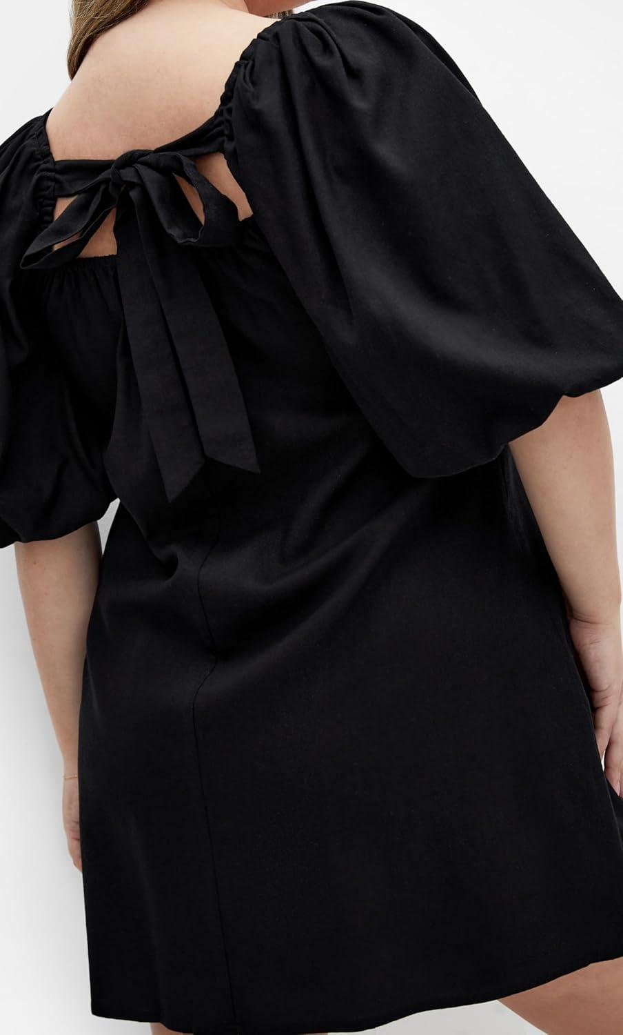 image:imageCity Chic Womens Plus Size Dress Chrissy Mini ShiftBlack