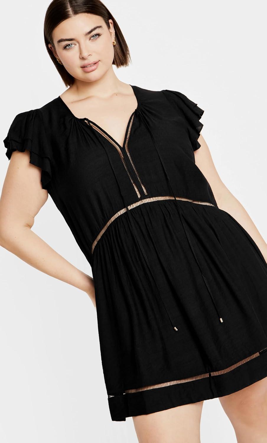 image:imageCity Chic Womens Plus Size Dress DallasBlack