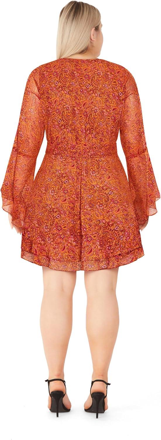 image:imageCity Chic Womens Plus Size Dress EsmePaisley