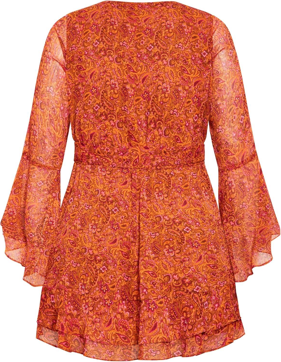 image:imageCity Chic Womens Plus Size Dress EsmePaisley