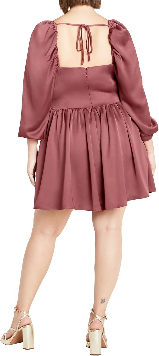 image:imageCity Chic Womens Plus Size Dress Flirty CorsetRose
