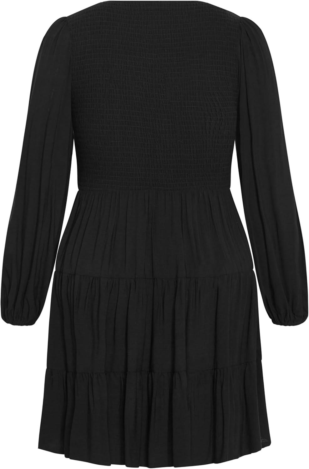 image:imageCity Chic Womens Plus Size Dress Iris ArielleBlack