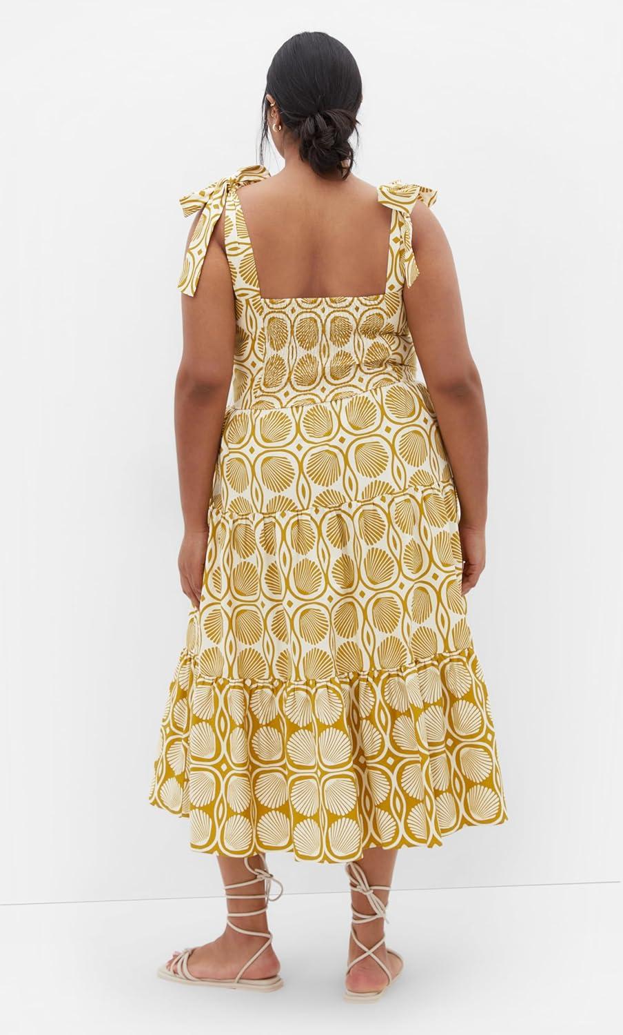 image:imageCity Chic Womens Plus Size Dress Leila Seashell Fit and FlareSeashells