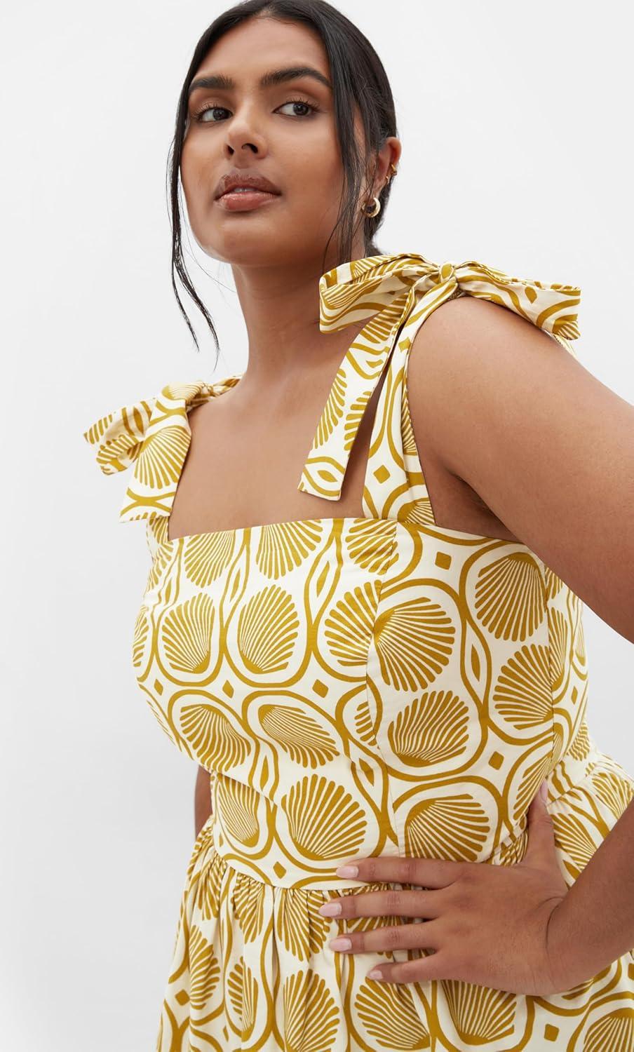 image:imageCity Chic Womens Plus Size Dress Leila Seashell Fit and FlareSeashells