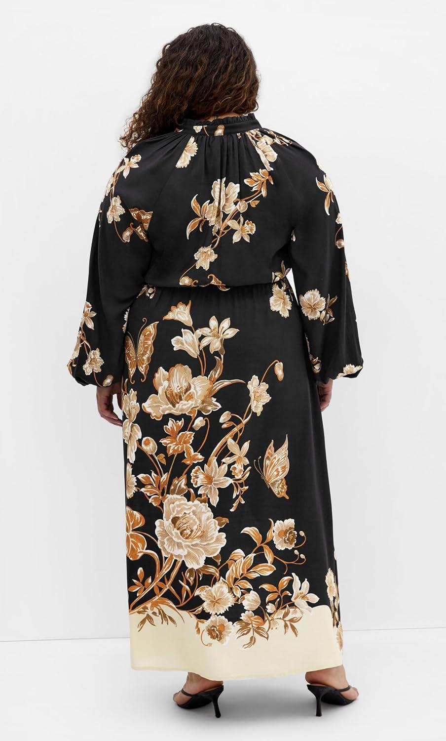 image:imageCity Chic Womens Plus Size Dress Love at First Sight MaxiLove at First Sight