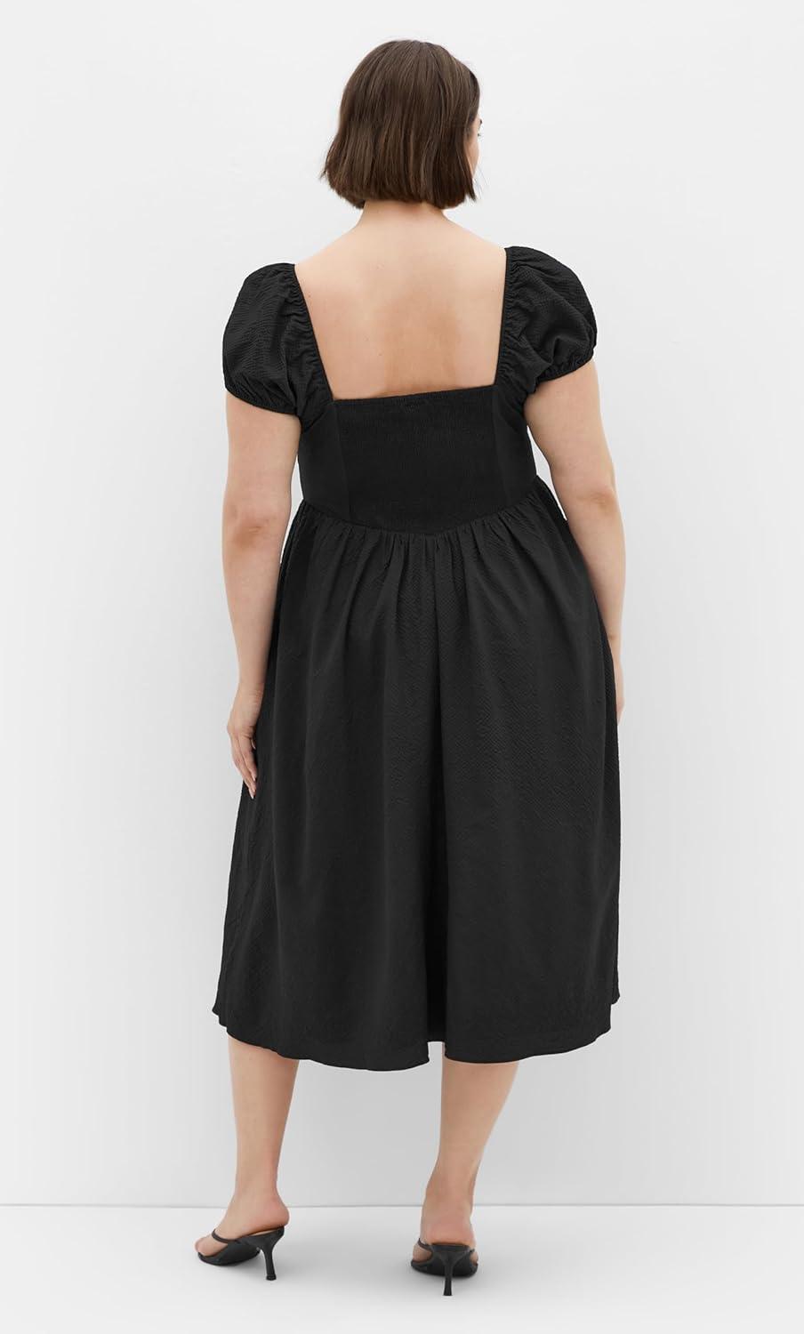 image:imageCity Chic Womens Plus Size Dress Shelby MidiBlack