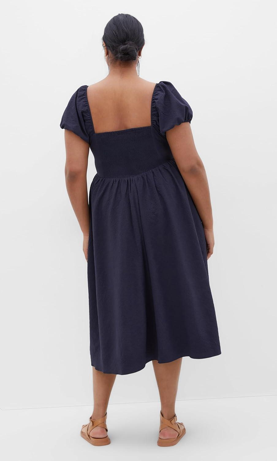 image:imageCity Chic Womens Plus Size Dress Shelby MidiNavy