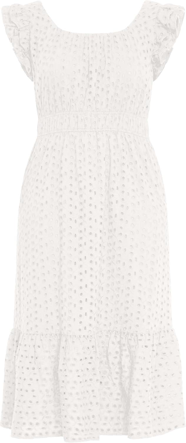 image:imageCity Chic Womens Plus Size Dress Sweet Broderie MidiIvory