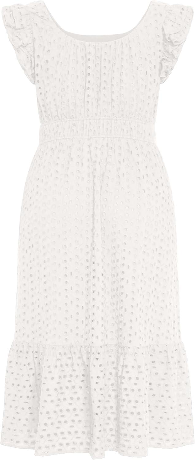 image:imageCity Chic Womens Plus Size Dress Sweet Broderie MidiIvory