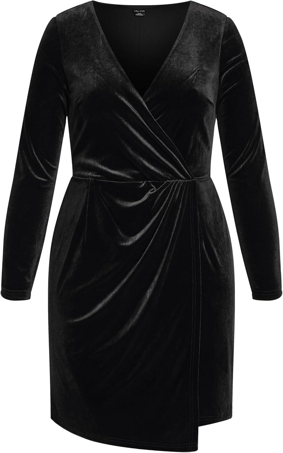 image:imageCity Chic Womens Plus Size Dress ClareBlack