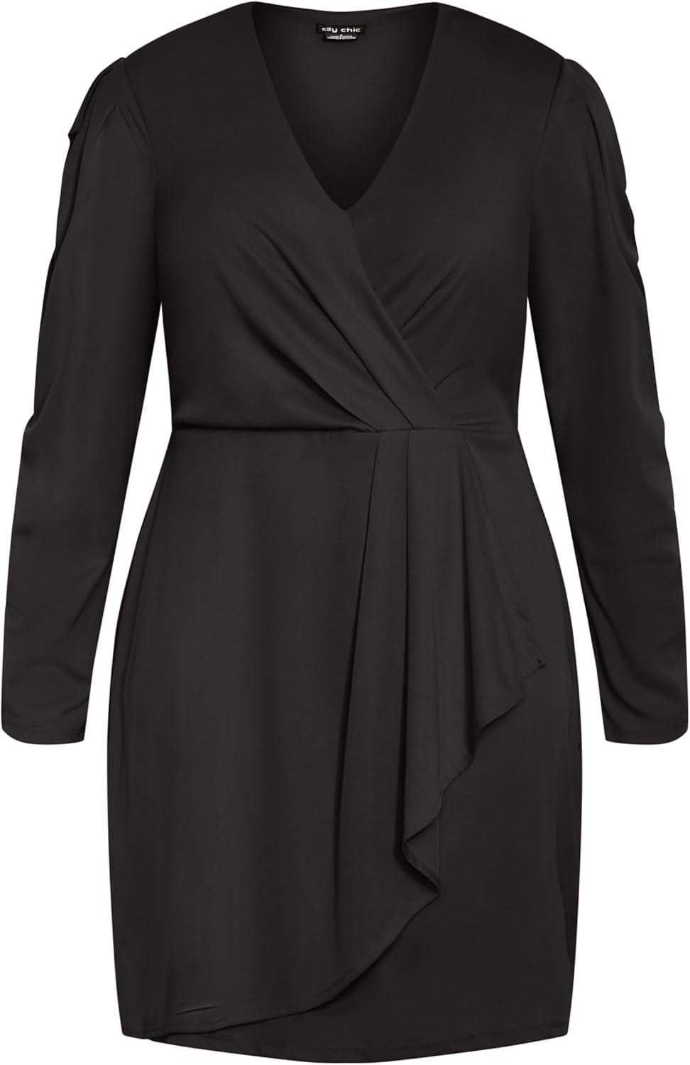 image:imageCity Chic Womens Plus Size Dress HayleyBlack