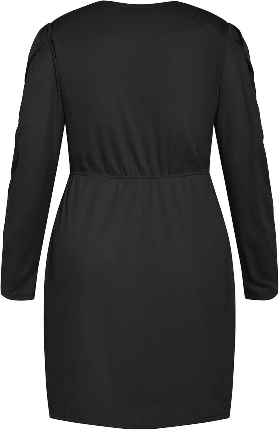 image:imageCity Chic Womens Plus Size Dress HayleyBlack