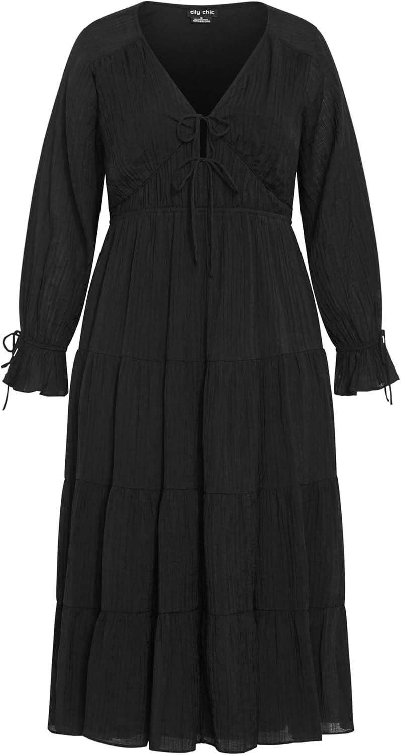 image:imageCity Chic Womens Plus Size Dress JojoBlack