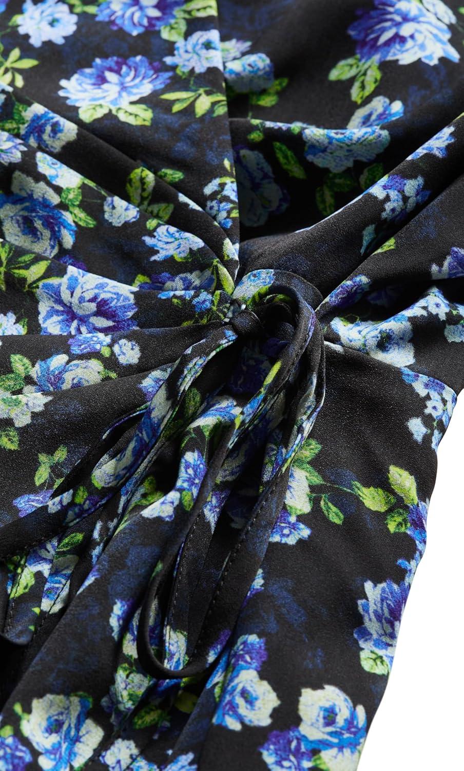image:imageCity Chic Womens Plus Size Dress Lenna PRTBlue Mini Blooms