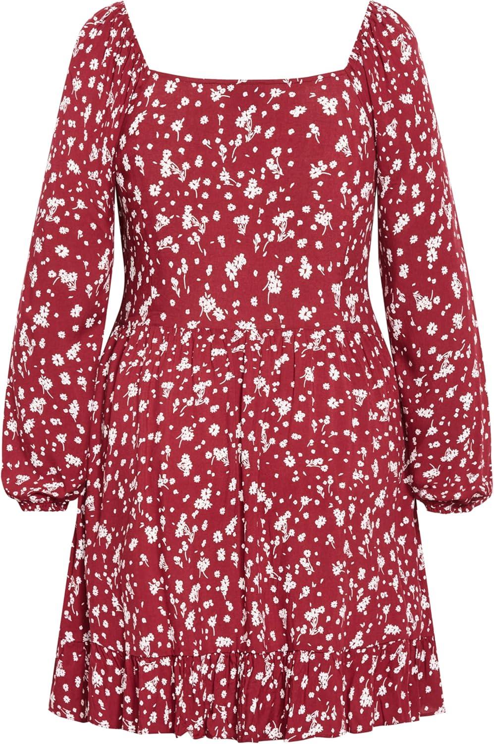 image:imageCity Chic Womens Plus Size Dress Lia PRTRetro Ditsy