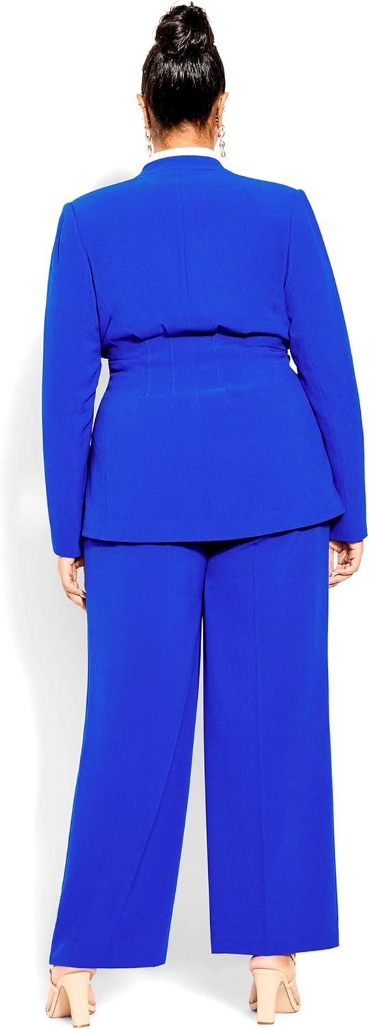 image:imageCity Chic Womens Plus Size Jacket EleganceCobalt