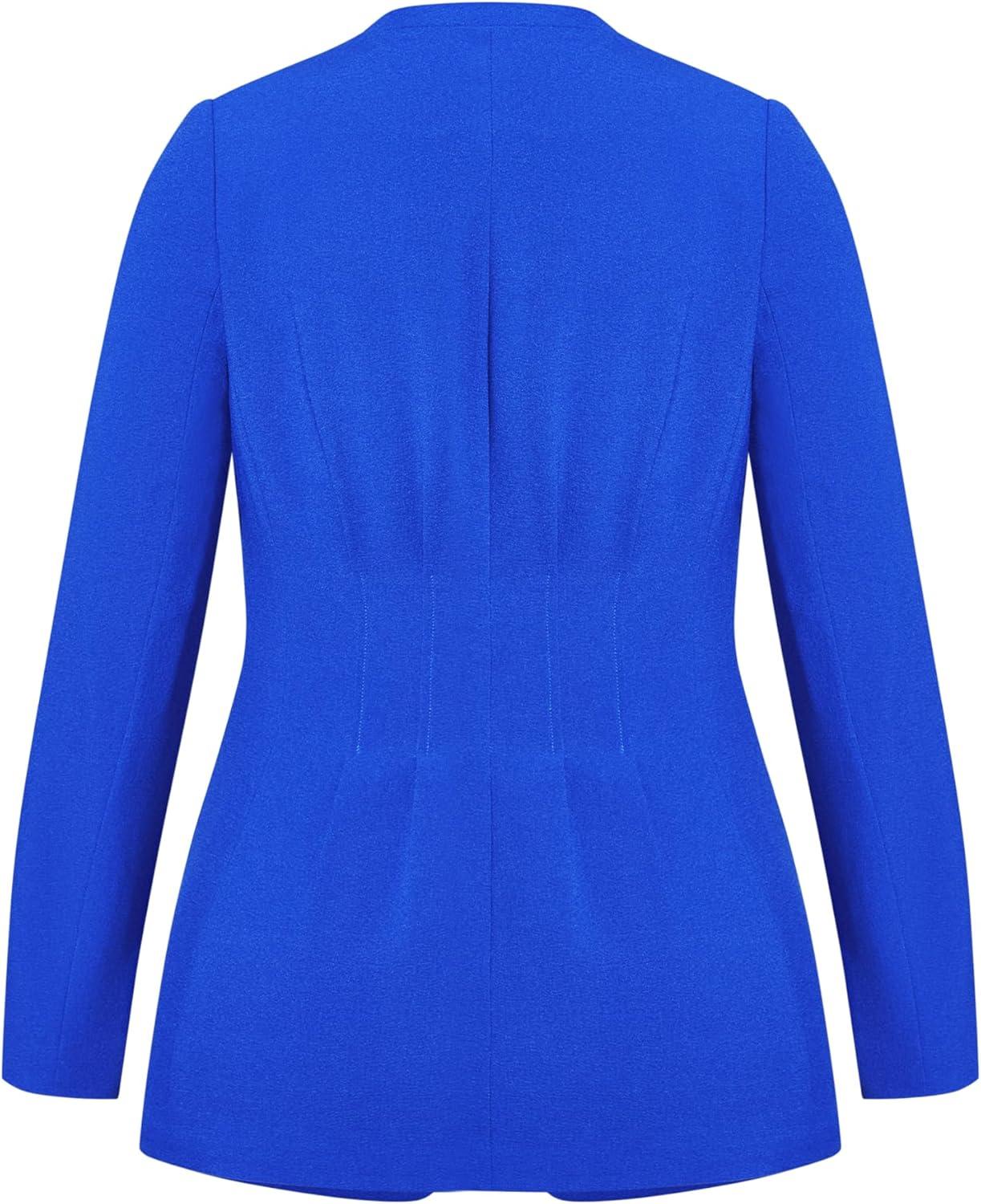 image:imageCity Chic Womens Plus Size Jacket EleganceCobalt
