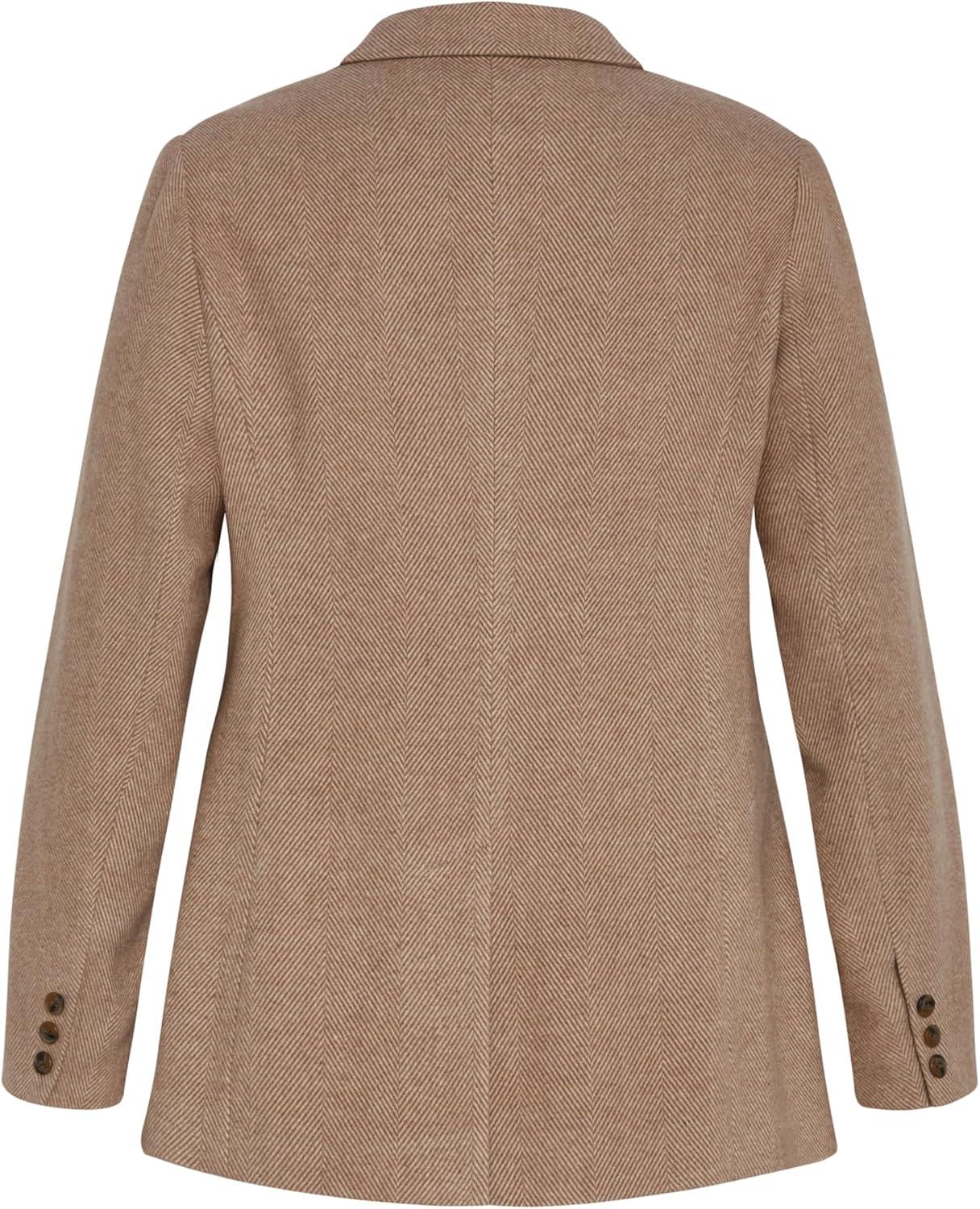 image:imageCity Chic Womens Plus Size Jacket Oxford CorduroyCaramel