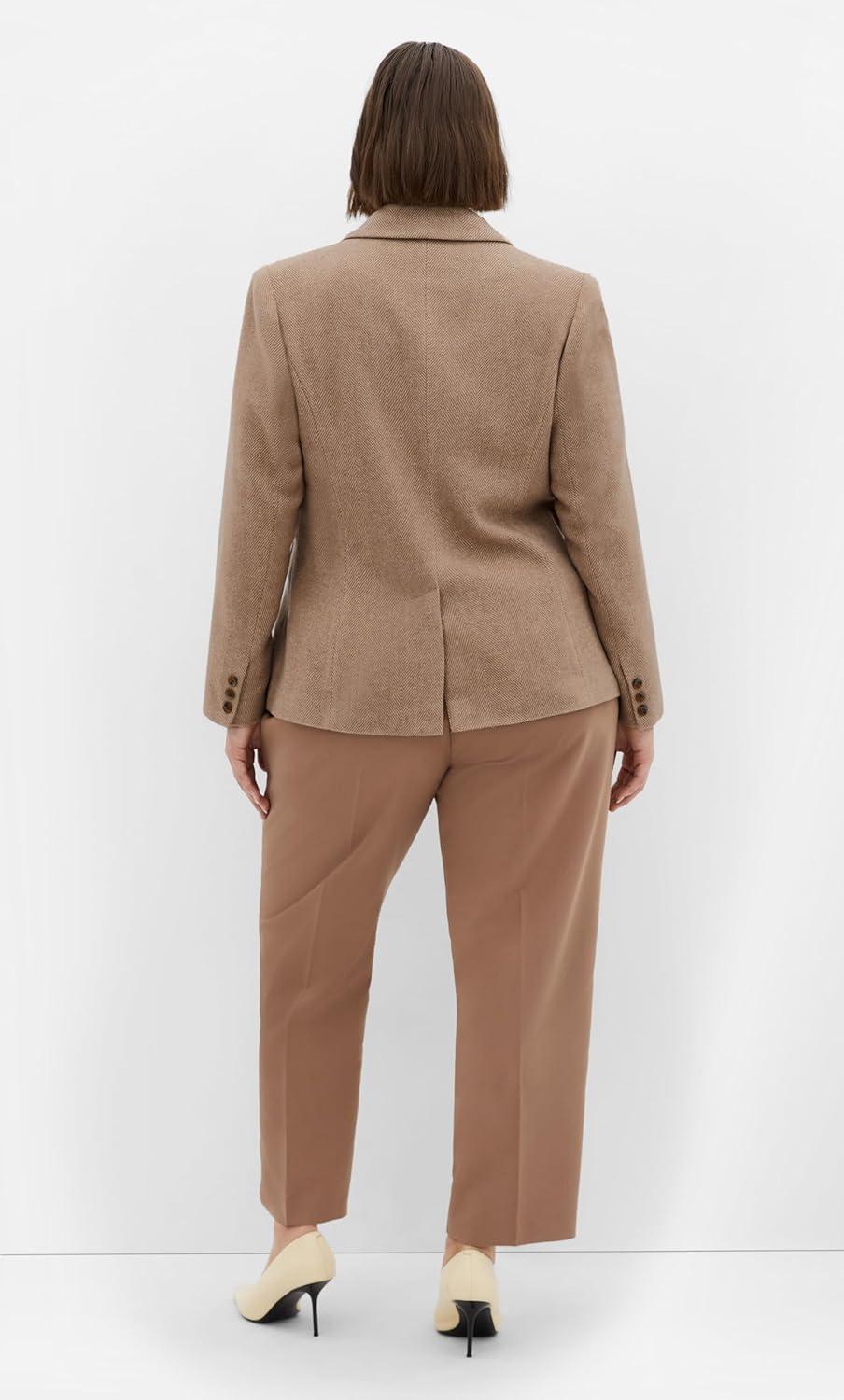 image:imageCity Chic Womens Plus Size Jacket Oxford CorduroyCaramel