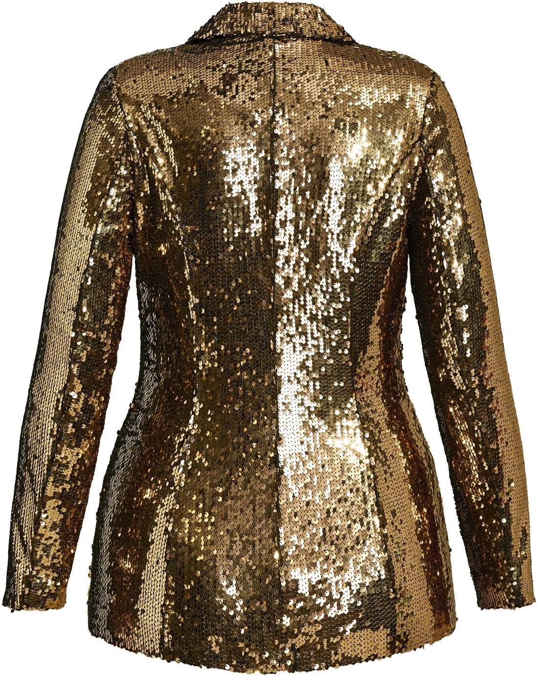 image:imageCity Chic Womens Plus Size Jacket Sequin SeductionBronze
