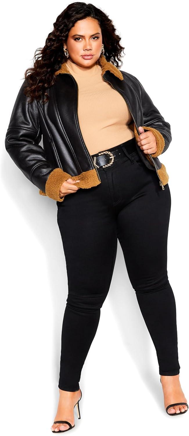 image:imageCity Chic Womens Plus Size JacketMeredith