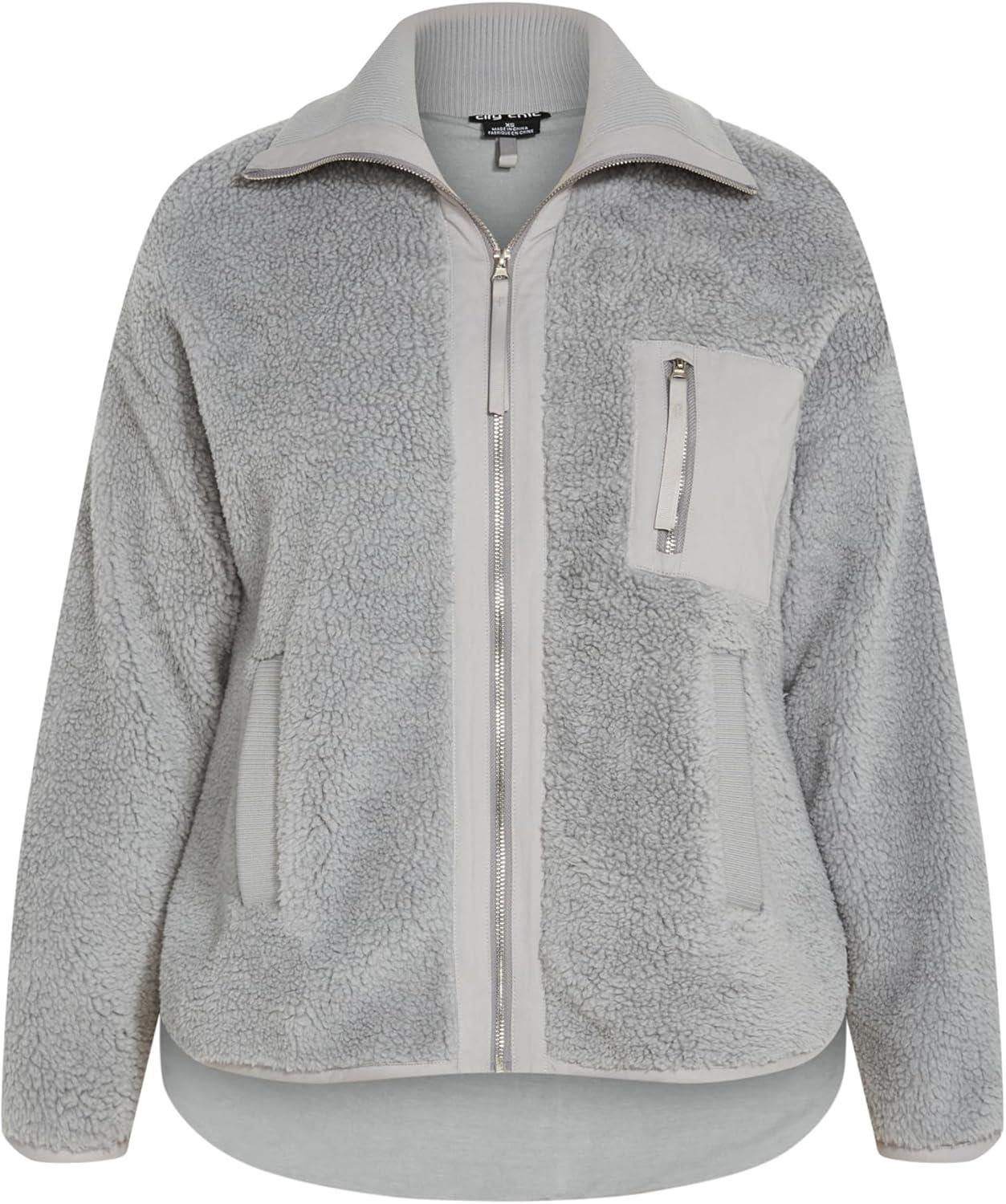 image:imageCity Chic Womens Plus Size Jkt HarlowSteel