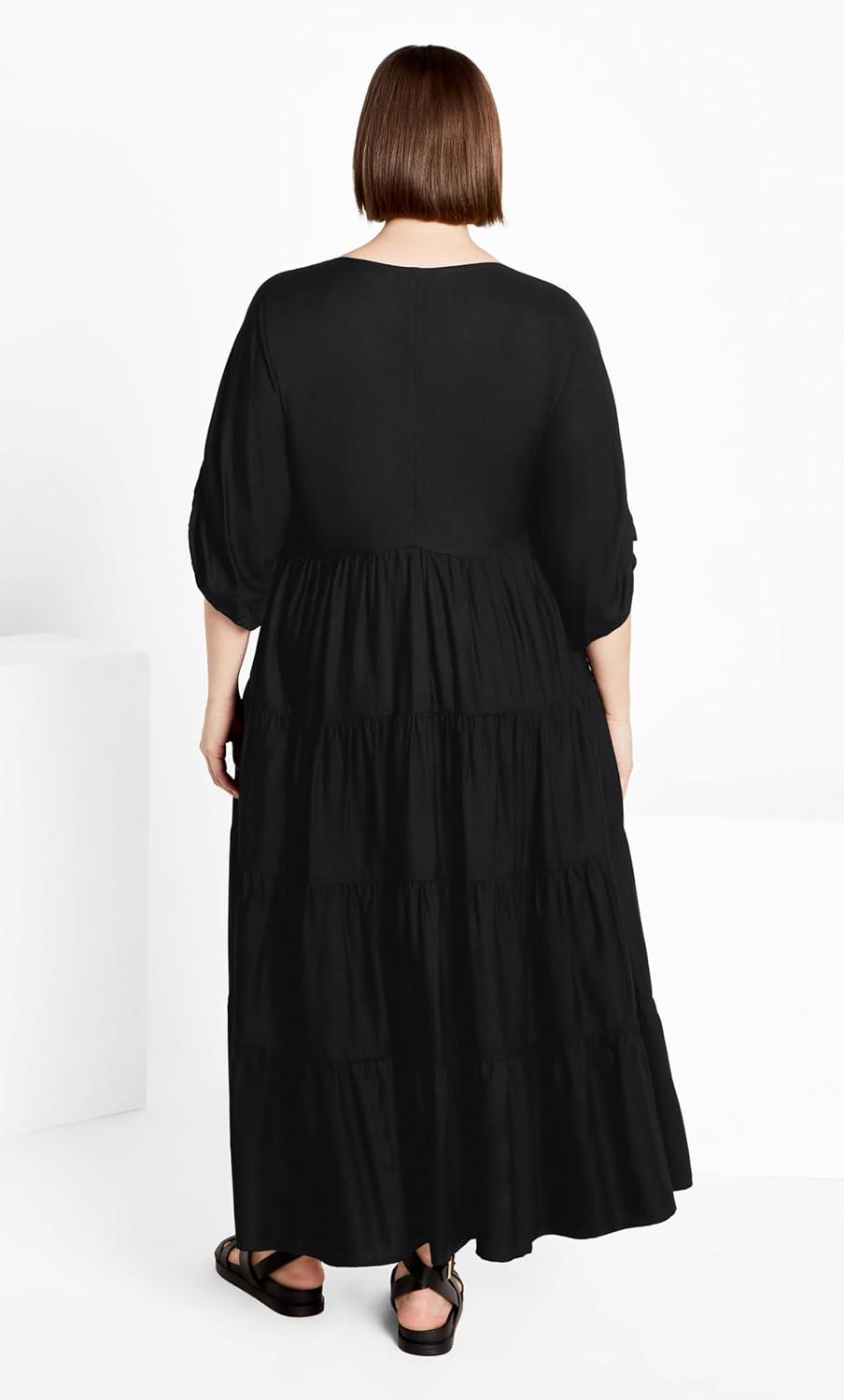 image:imageCity Chic Womens Plus Size Jossie DressBlack