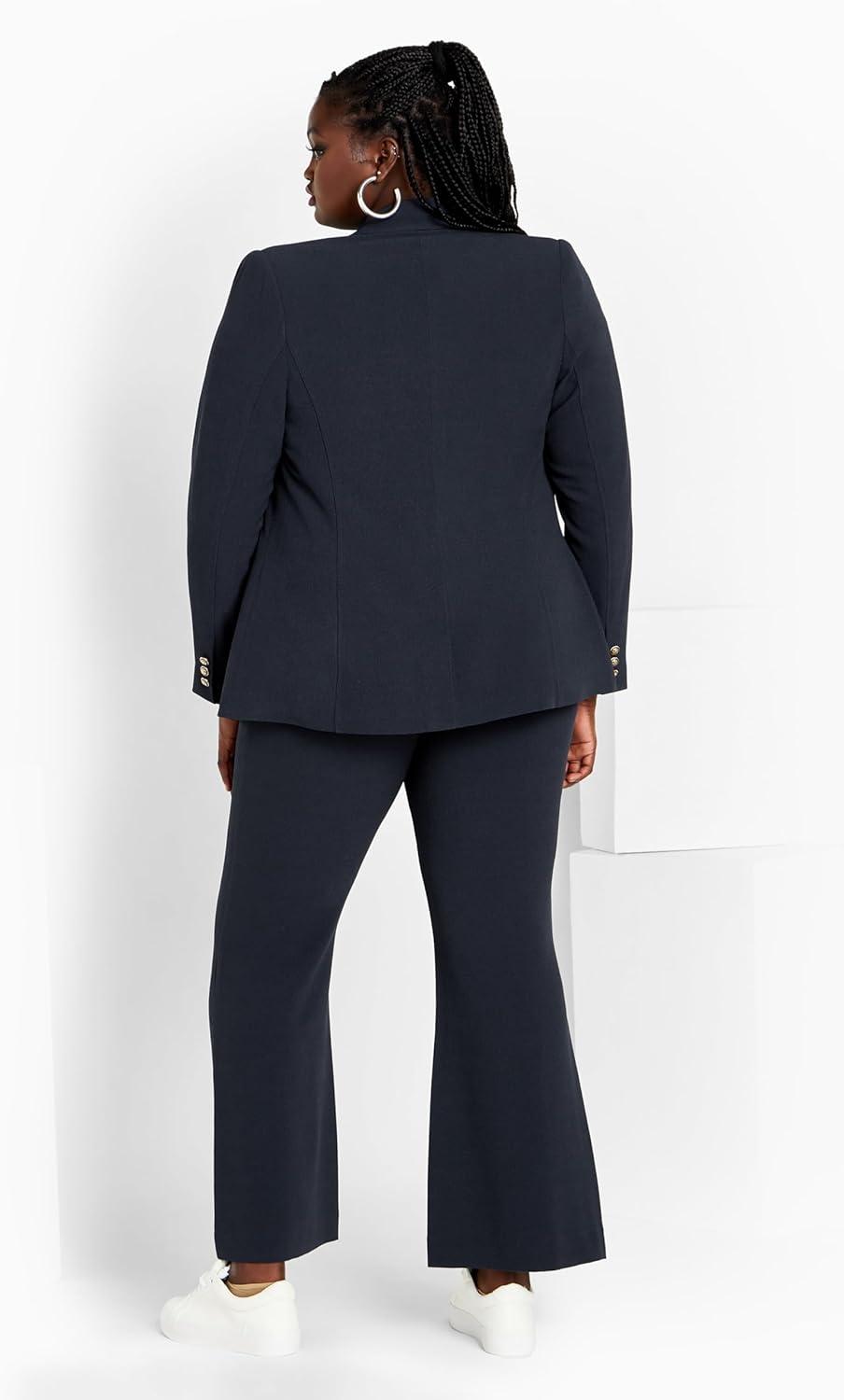 image:imageCity Chic Womens Plus Size Kiana JacketNavy