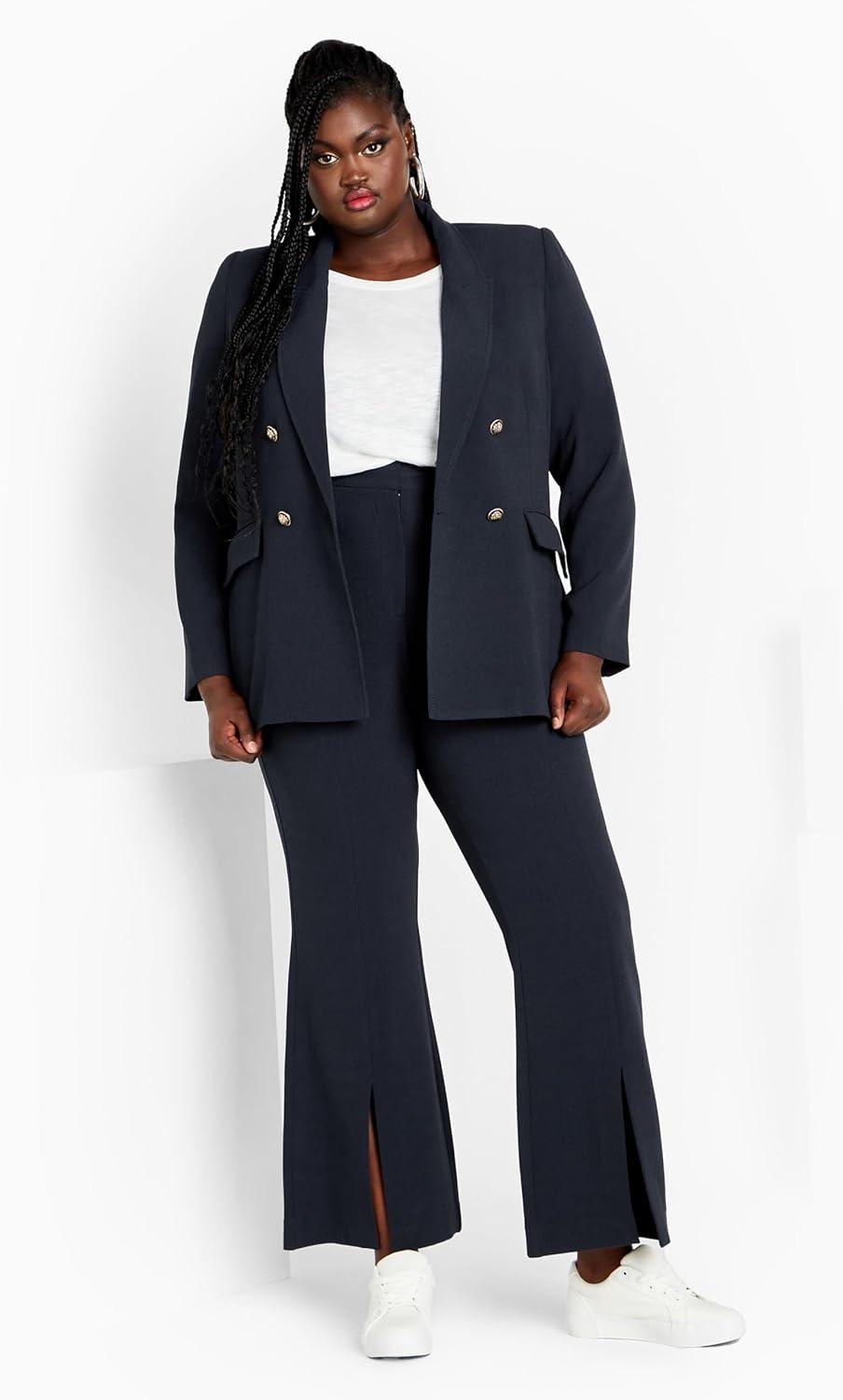 image:imageCity Chic Womens Plus Size Kiana JacketNavy