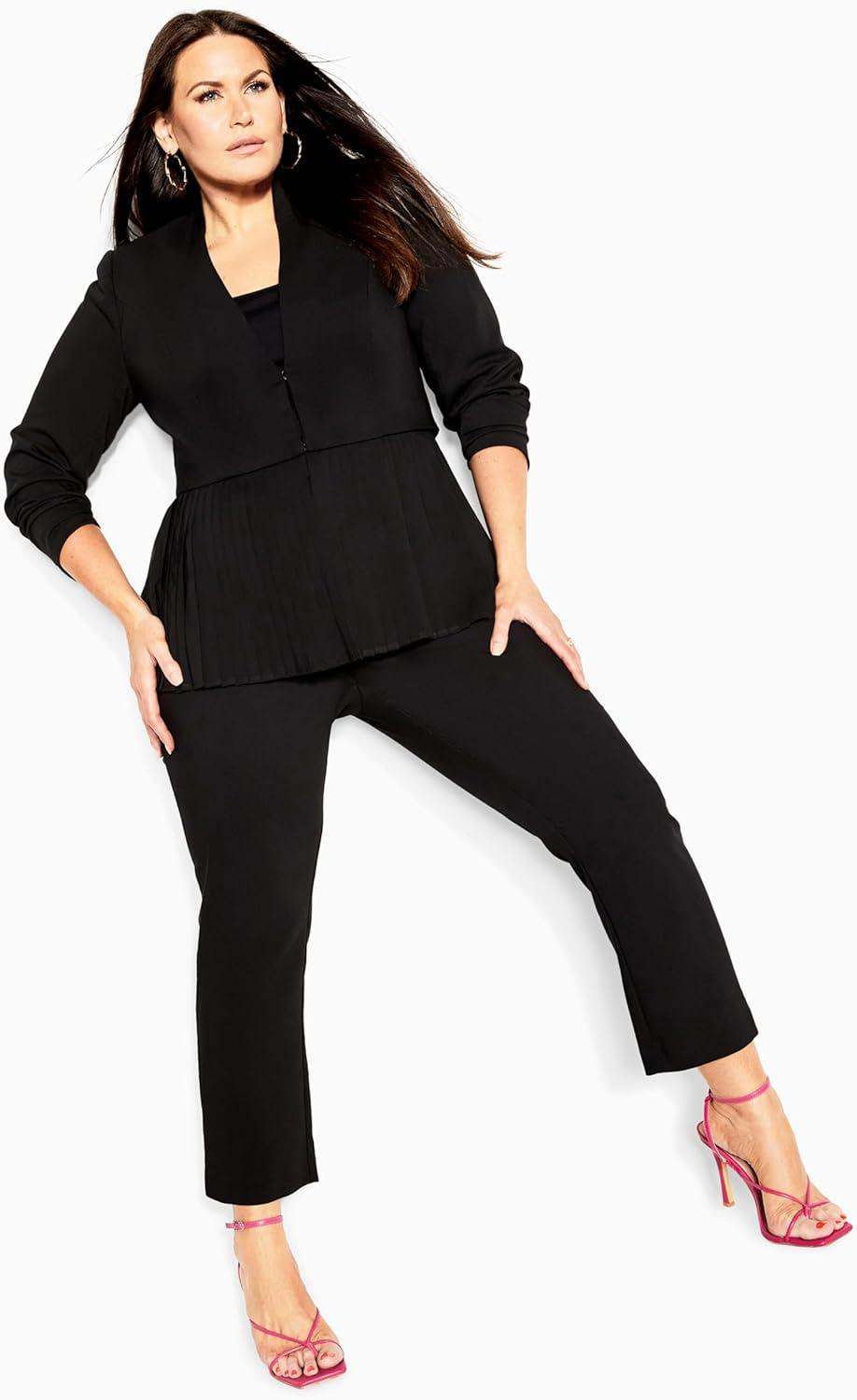 image:imageCity Chic Womens Plus Size Sadie JacketBlack
